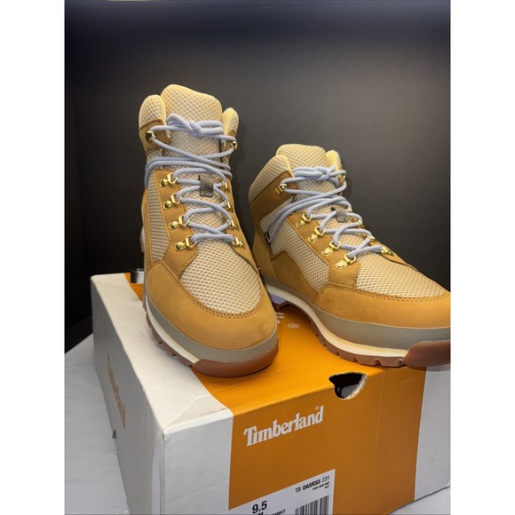 Timberland‎ Euro Hiker Mid Hiker Boot - Wheat Nubuck, Women's SZ 9.5 - Picture 1 of 8